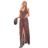Music Festivals Rave Outfits Dress Summer Lapels Sexy See-through Women's Dress