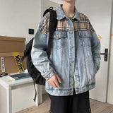 Denim Shirts Denim Jacket Men Loose Casual Jacket