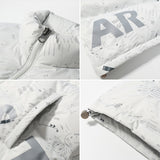 Men Coat Velvet down Jacket Men's Winter Loose Padded Coat