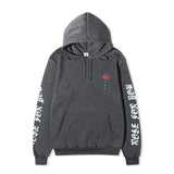 Black Rose Hoodie People Are Poision Rose Printed Sweater