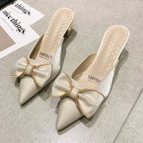 Nude Chunky Heel