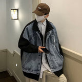 Denim Shirts Denim Jacket Men's Autumn Design Loose Couple's Tops