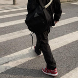 Harajuku Clothing Straight Leg Pant Baggy Pants Straight Cargo Pants Hip Hop Trousers for Men