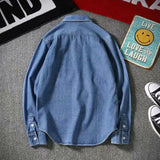 Denim Shirts Spring and Autumn Denim Shirt Jacket