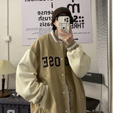 Corduroy Patch Jacket Spring and Autumn Corduroy Jacket Jacket Loose