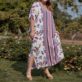 Beth Dutton Bohemian Dress Summer Spring Midi Dresses plus Size
