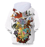 Men and Women Pokemon Pikachu Coat Hooded Sweater