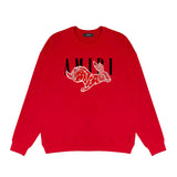 Amiri Sweatshirt Amiri Crew Sweatshirts Crew Neck Sweater