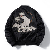 Varsity Jacket Embroidered Air Force Pilot Jacket Men's Baseball Uniform