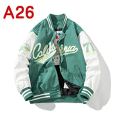 Varsity Jacket Hip Hop Embroidered Baseball Uniform