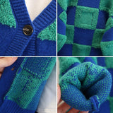 Toddler Boys Sweater Boys' Knitted Sweater Cardigan Children Spring and Autumn