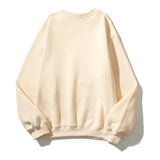 Kanye West Sunday Service Sweatshirt Autumn And Winter Rainbow Letters Loose Round Neck