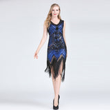 The Great Gatsby Daisy Dress Vintage Women's Sequined Dress Bridesmaid Dress