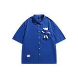 Man Summer T Shirt Cartoon Pocket Bear