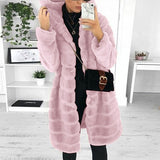 Full Length Faux Fur Coat