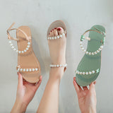 Nude Chunky Heel Sandals