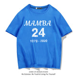 In Memory of Kobe T Shirt T-shirt Men and Women Loose Cotton