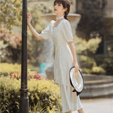 Women's cottagecore Dress Girly Temperamental Small Skirt Women's Summer Dress