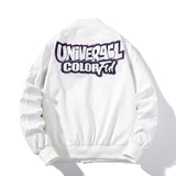 Varsity Jacket Embroidered Coat Loose Baseball Uniform