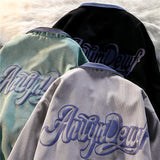 Corduroy Patch Jacket Corduroy Jacket Men's Jacket Loose