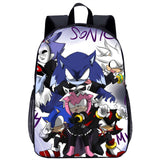 Sonic Backpack Sonic Schoolbag for Elementary School Students