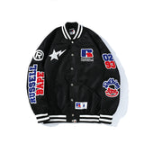 BAPE Varsity Jacket Embroidered Jacket Men's Casual Jacket