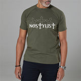 Men's T-Shirt Summer Loose round Neck T-shirt