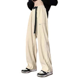 Men Cargo Pants Overalls Men's Straight-Leg Pants Tall Trousers