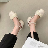 Nude Block Heel Sandals