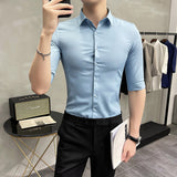 Men Shirt Half Sleeve Shirt