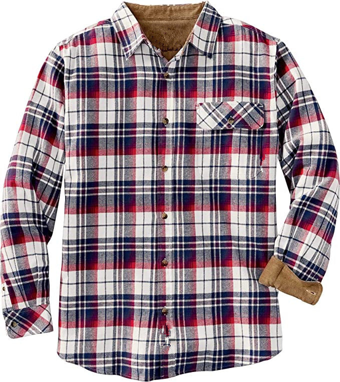 Mens Flannel Jacket Spring and Autumn Single-Breasted Shirt Plaid Long Sleeve Loose Jacket Jacket