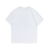 Men T Shirt Summer Casual Tops Men's Clothes Summer Wear Vintage Men's round Neck Short Sleeve Casual Loose Cartoon Figures Printed T-shirt