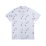 Off White T shirt Formal Shirt Spring and Summer Printed Shirt for Men and Women