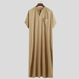 Mens Thobes Men's Shirt Muslim Robe