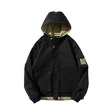 Varsity Jacket Casual Loose-Fitting Workwear Jacket Coat