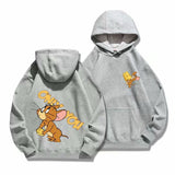 Tom and Jerry Hoodie Couple Sweater Hooded Autumn and Winter Coat