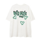 Man Tees Men's Spring and Summer Loose Short-Sleeved T-shirt
