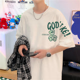Men's T-Shirt Summer Printed round Neck Short Sleeve T-shirt