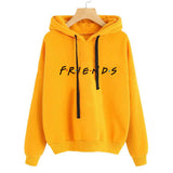 Slogan Graphic Hoodie Autumn and Winter Printing Fleece Lined