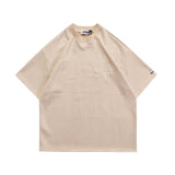 Blackair T Shirt Blackair Vintage Loose Embroidered Letter Suede T-shirt