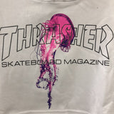 Thrasher Hoodie Loose Hooded Sweater for Men and Women Autumn and Winter