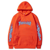 Thrasher Hoodie Hip Hop Fashion Hooded Sweatshirt Top