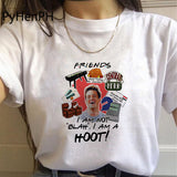 Friends Joey T Shirt Friends T Shirt Six-Person Line Letter Printed Men's and Women's T-shirt