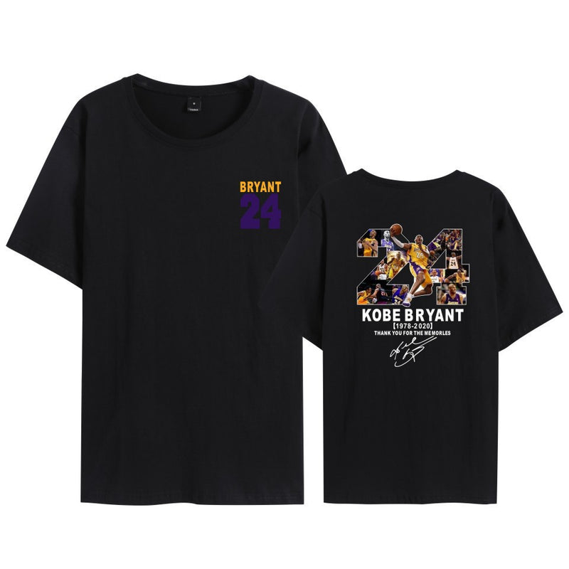 In Memory of Kobe T Shirt Short-Sleeved Basketball Men's Fans