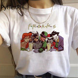 Friends Joey T Shirt Friends T Shirt Six-Person Line Letter Printed Men's and Women's T-shirt