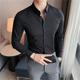 Men Shirts Plaid Shirt