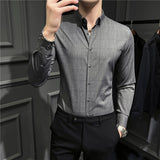 Men Shirts Spring Shirt Long Sleeve