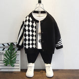 Toddler Boys Sweater Children's Clothing Boy's Knitted Sweater Coat Autumn