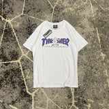 Thrasher T Shirt Summer Flame Skateboard Villain Hip Hop Printed Loose T-shirt