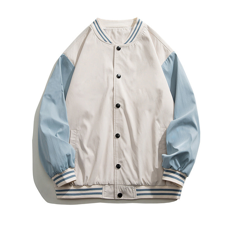 Varsity Jacket Stand Collar Jacket Baseball Uniform